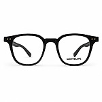 Montblanc Soft Square Black Eyeglasses (2)