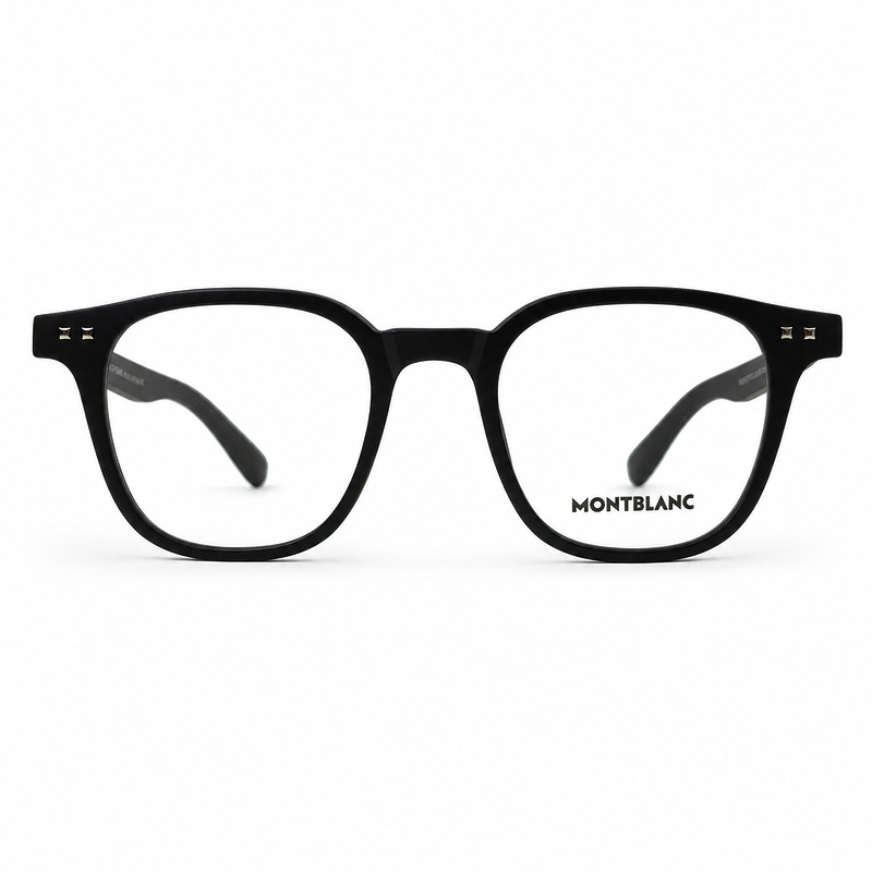 Montblanc Soft Square Black Eyeglasses (2)