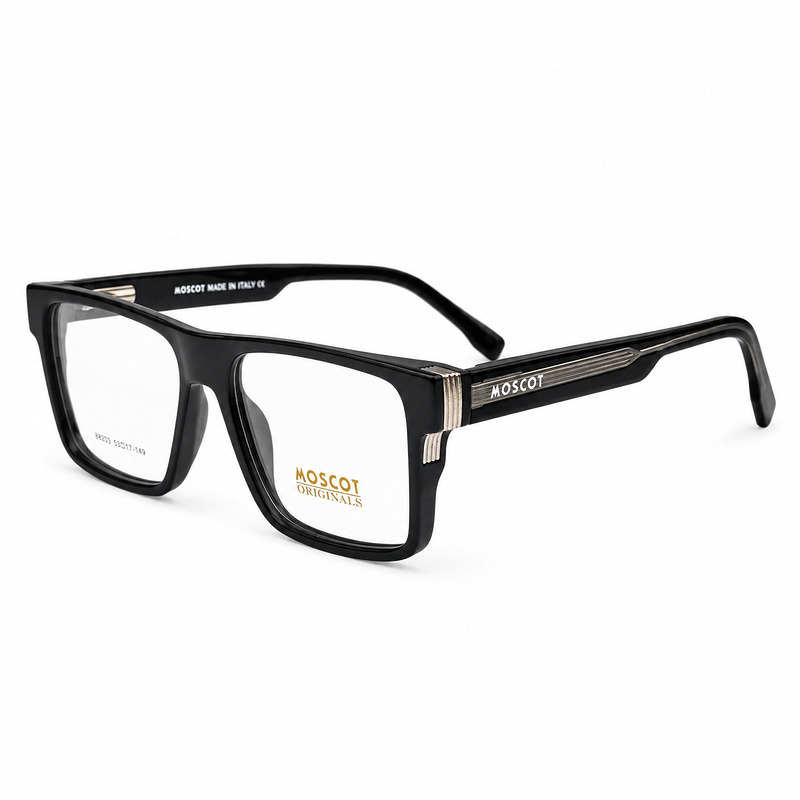 Moscot Rectangular Black Eyeglasses (2)