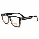 Moscot Rectangular Black Tigerprint Eyeglasses (3)