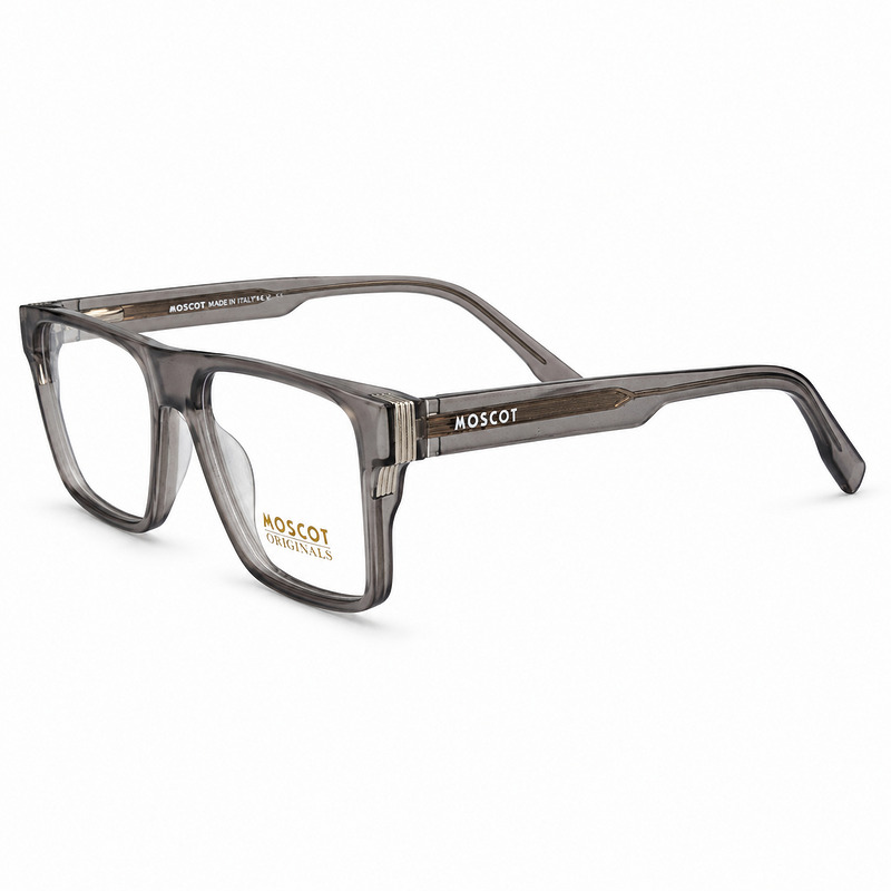 Moscot Rectangular Transparent Light Gray Eyeglasses (3)