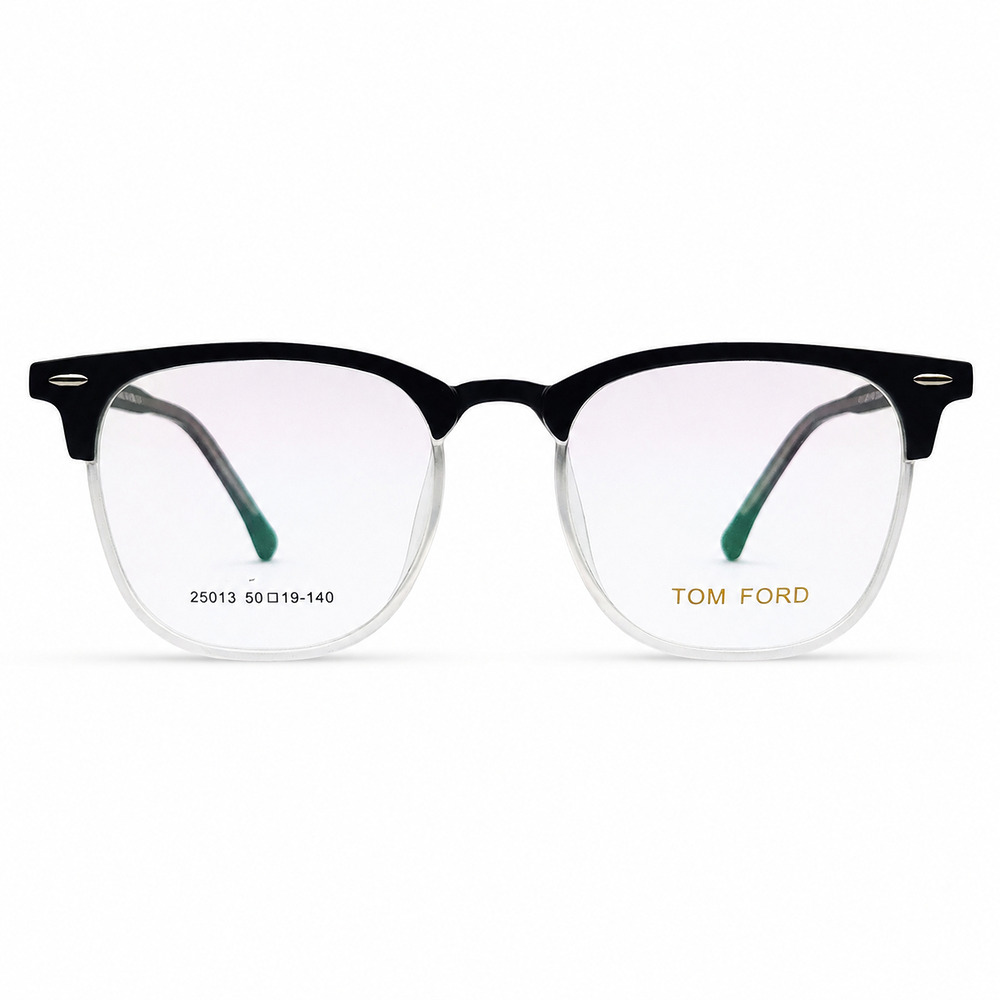 Tomford Clubmaster Black Trasnparet Eyeglasses (2)