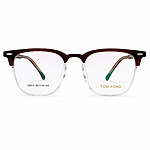 Tomford Clubmaster Brown Transparent Eyeglasses (2)