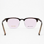 Tomford Clubmaster Brown Transparent Eyeglasses (5)