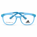 Adidas Zc1101 Light Blue Kids Round Prescription Eyeglasses Frame 3