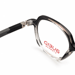 Bueid 600269 Black & Clear Kids Square Prescription Eyeglasses Frame 2