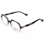 Bueid 600269 Black & Clear Kids Square Prescription Eyeglasses Frame 4