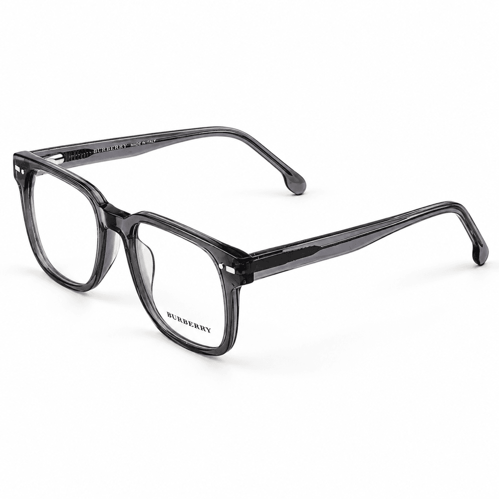 Burberry Y2430 Transparent Grey Square Prescription Eyeglasses Frame 4