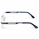 Carrera 90713 Blue Rimless Rectangle Prescription Eyeglasses Frame 3