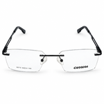 Carrera 90713 C3 Black Rimless Rectangle Prescription Eyeglasses Frame 1