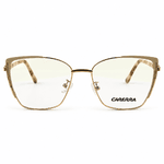 Carrera Gold & Tortoise Cat Eye Prescription Eyeglasses Frame 5