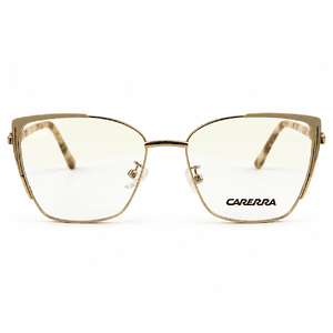 Carrera Gold & Tortoise Cat Eye Prescription Eyeglasses Frame 5