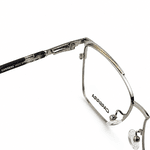Carrera Silver & Black Geometric Prescription Eyeglasses Frame 4