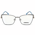 Carrera Silver & Blue Tortoise Geometric Prescription Eyeglasses Frame 5