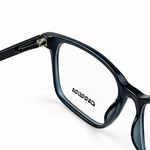 Carrera Tr80414 C3 Blue & Gold Rectangle Prescription Eyeglasses Frame 2