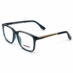Carrera Tr80414 C3 Blue & Gold Rectangle Prescription Eyeglasses Frame 4