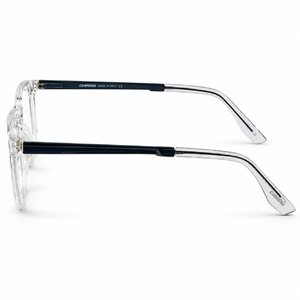 Carrera Tr80414 C9 Clear & Dark Grey Rectangle Prescription Eyeglasses 3