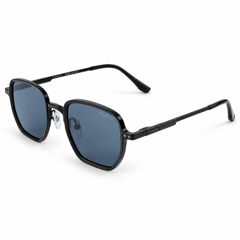 Gucci Black Square Designer Sunglasses (c2) 3