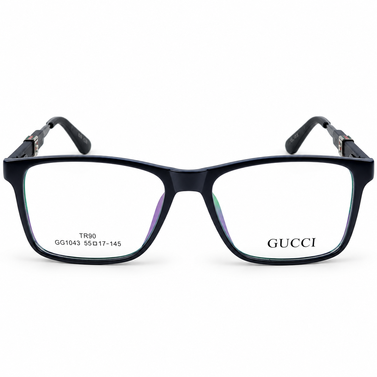 Gucci Gg1043 Black Tr90 Rectangle Prescription Eyeglasses Frame 5 Gucci Gg1043 Black Tr90 Rectangle Prescription Eyeglasses Frame 5