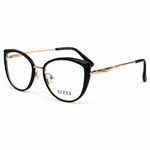 Gucci Tr3083 Black & Rose Gold Cat Eye Prescription Eyeglasses Frame 4