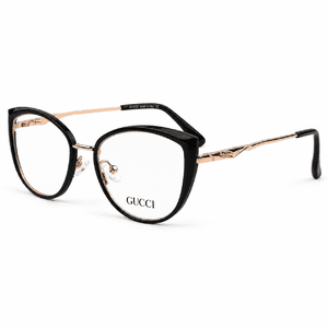 Gucci Tr3083 Black & Rose Gold Cat Eye Prescription Eyeglasses Frame 4