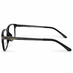 Jaguar Ja36028 C2 Black Tr90 Square Prescription Eyeglasses Frame 3
