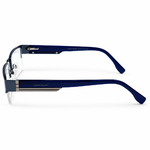 Montblanc Mb3841 Blue Semi Rim Rectangle Prescription Eyeglasses Frame 3