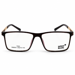 Montblanc Mb8501 C3 Brown Tr90 Rectangle Prescription Eyeglasses 5