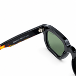 Moscot Black & Tortoise Square Handcrafted Sunglasses 2