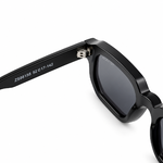 Moscot Matt Black Square Handcrafted Sunglasses 2