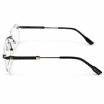 Police 90716 Brown Rimless Rectangle Prescription Eyeglasses Frame 3