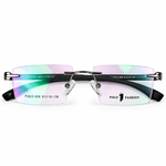 Polo Fashion Rimless Black & Gunmetal (3)