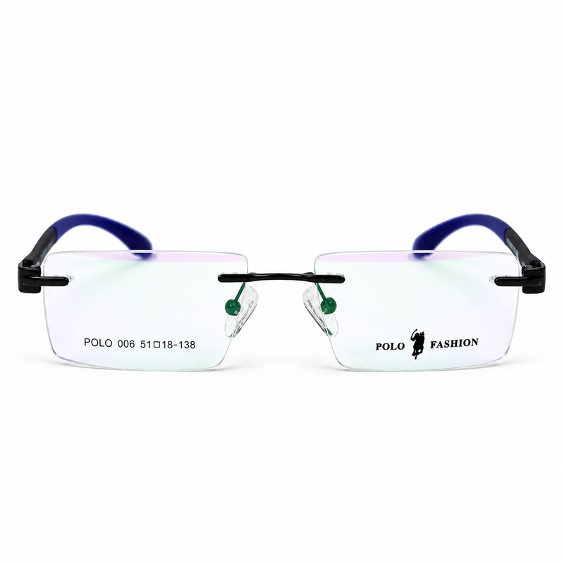 Polo Fashion Rimless Blue (1)