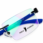 Polo Fashion Rimless Blue (2)