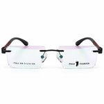 Polo Fashion Rimless Burgundy (1)