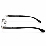 Polo Fashion Rimless Gun Metal & Silver (4)