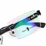 Polo Fashion Rimless Rectangle Black (2)