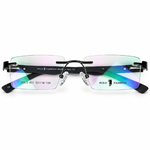 Polo Fashion Rimless Rectangle Black (3)