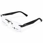 Polo Fashion Rimless Rectangle Black (5)