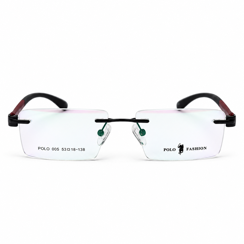 Polo Fashion Rimless Red (1)