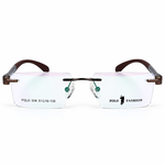 Polo Fashion Rimless Dark Brown (1)