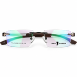 Polo Fashion Rimless Dark Brown (3)
