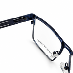 Porsche Design Po5824 Blue & Silver Rectangle Men's Prescription Eyeglasses Frame 2