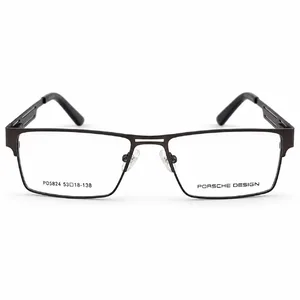 Porsche Design Po5824 Brown & Gold Rectangle Men's Prescription Eyeglasses Frame 4