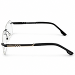 Prada 80767 Black Rimless Rectangle Prescription Eyeglasses Frame (c2) 2