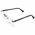 Prada 90778 Brown Rimless Rectangle Prescription Eyeglasses Frame 5