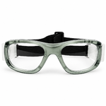 Protective Safety Goggles Transparent Sage Green (1)