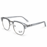 Ray Ban 3016 C2 Crystal Grey Clubmaster Prescription Eyeglasses Frame 4