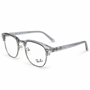 Ray Ban 3016 C2 Crystal Grey Clubmaster Prescription Eyeglasses Frame 4