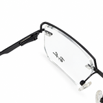 Ray Ban 6224 Black Semi Rimless Rectangle Prescription Eyeglasses Frame 4